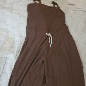 Vuori Chocolate Brown Jumpsuit